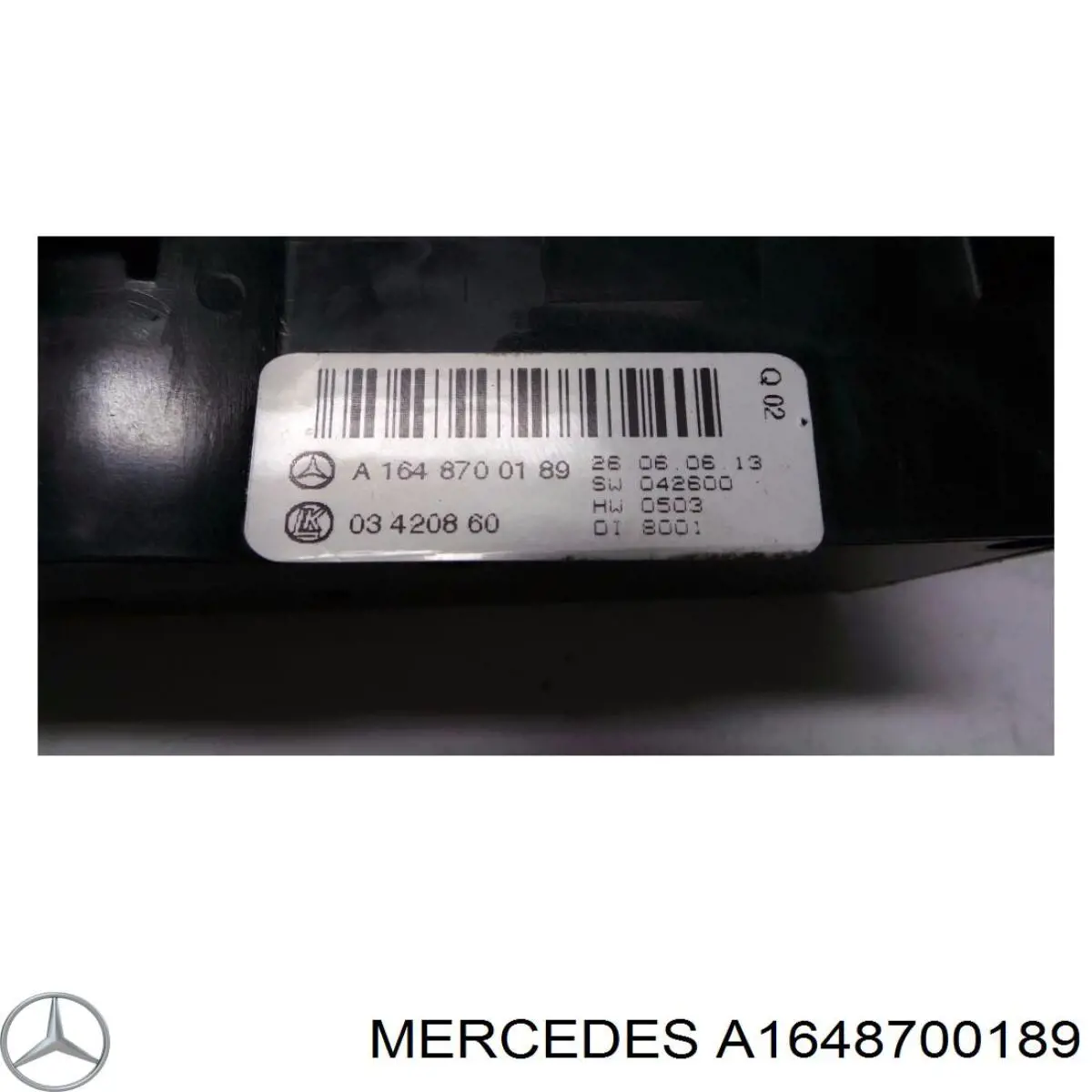 Sterownik trybów ogrzewania/klimatyzacji Mercedes GL SUV (X164) (2006 - 2012) cena, od 58,03 USD