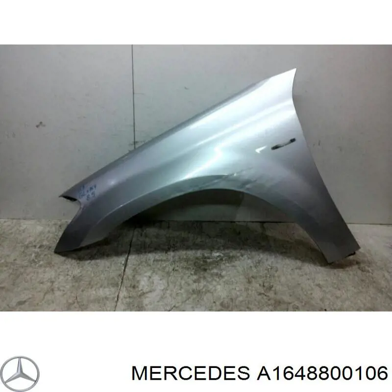 Błotnik przedni lewy Mercedes A1648800106 cena, od 323,32 USD