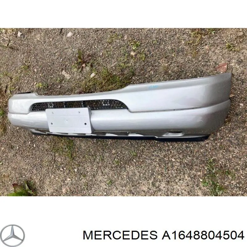 Do koszyka A1648804504 Mercedes Zderzak przedni