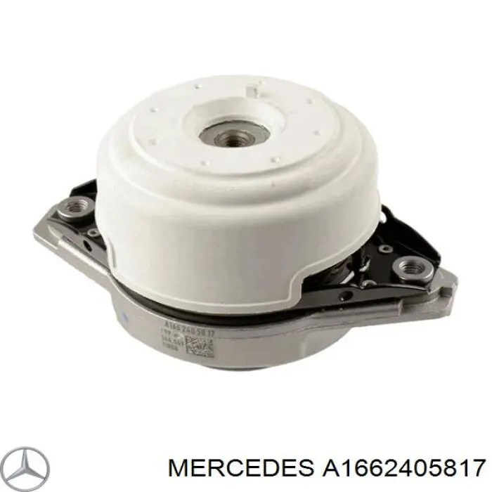 Poduszka (podpora) silnika lewa Mercedes A1662405817 cena, od 88,45 USD