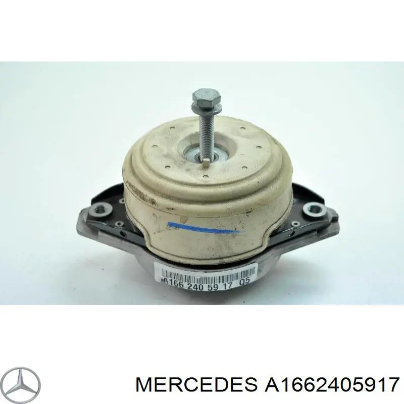 Poduszka (podpora) silnika prawa Mercedes A1662405917 cena, od 103,94 USD