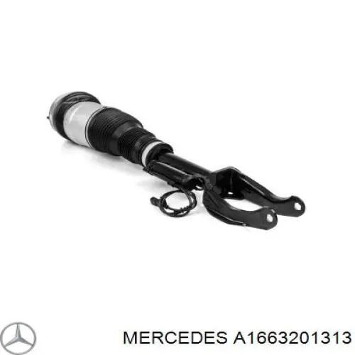 Amortyzator przedni lewy Mercedes A1663201313 cena, od 688,65 USD