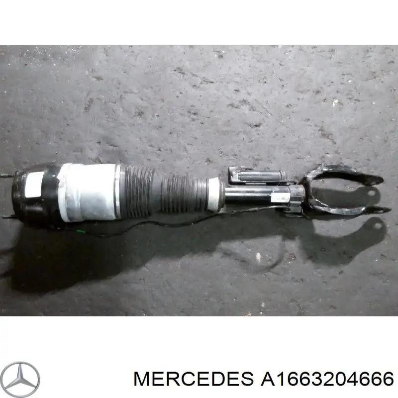 A1663204666 Mercedes Amortyzator przedni prawy
