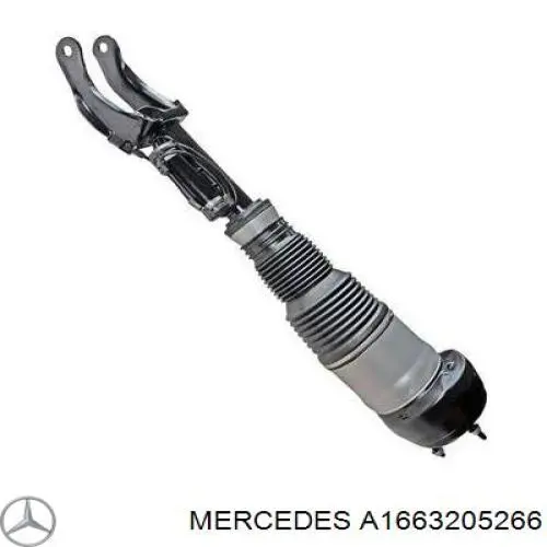 Do koszyka A1663205266 Mercedes Amortyzator przedni prawy