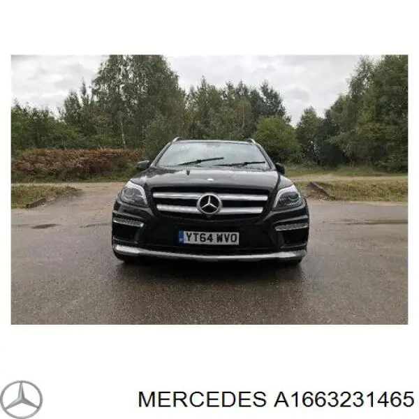 Stabilizator przedni Mercedes A1663231465 cena, od 366,72 USD