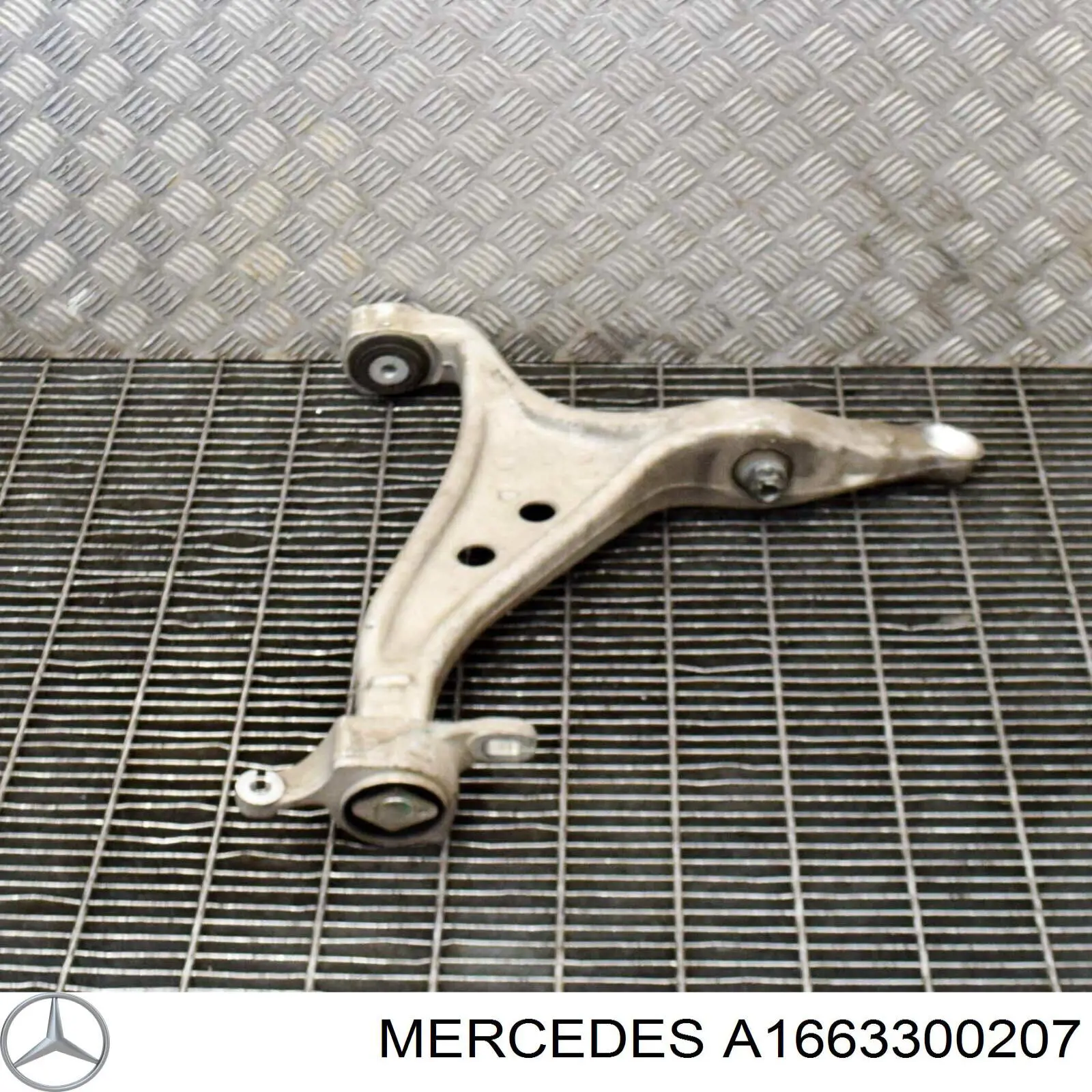 A1663300207 Mercedes Wahacz zawieszenia przedniego dolny prawy