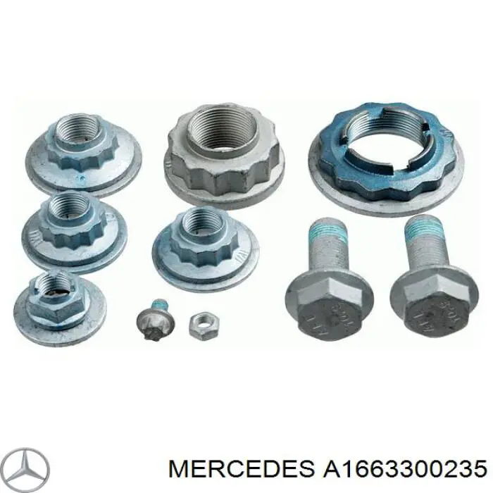 Sworzeń wahacza dolny Mercedes A1663300235 cena, od 34,50 USD