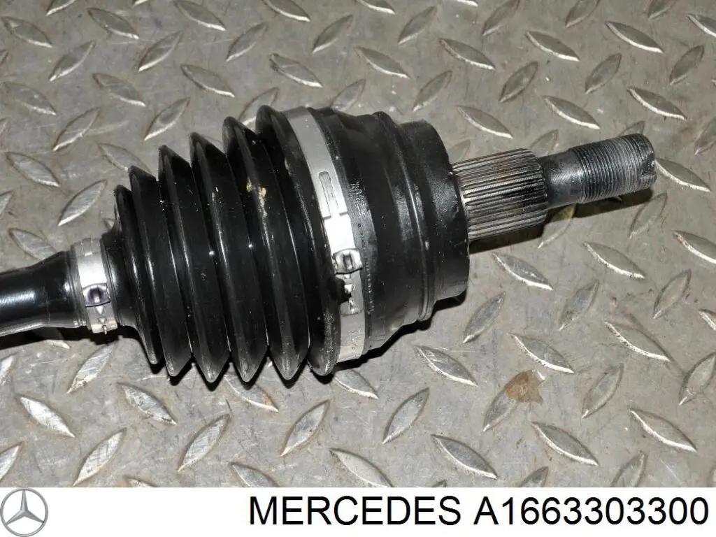 A1663303300 Mercedes Półoś napędowa przednia lewa