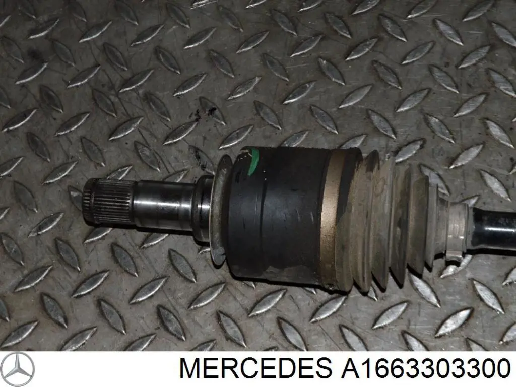 Półoś napędowa przednia lewa Mercedes A1663303300 cena, od 261,73 USD