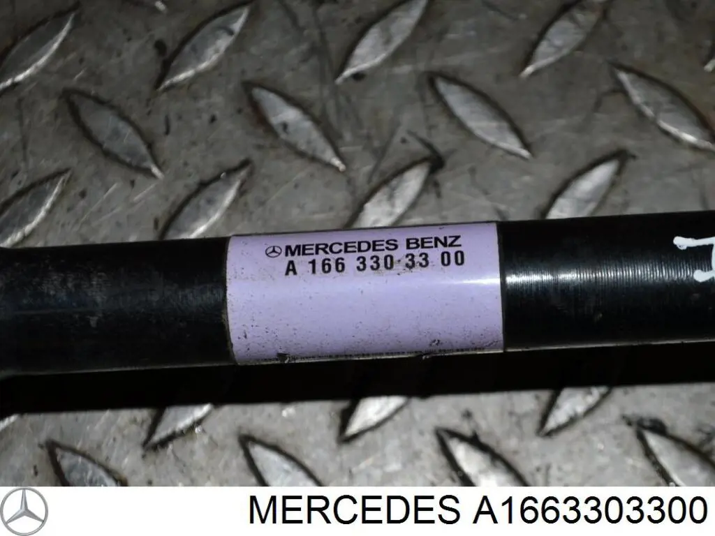 Do koszyka A1663303300 Mercedes Półoś napędowa przednia lewa
