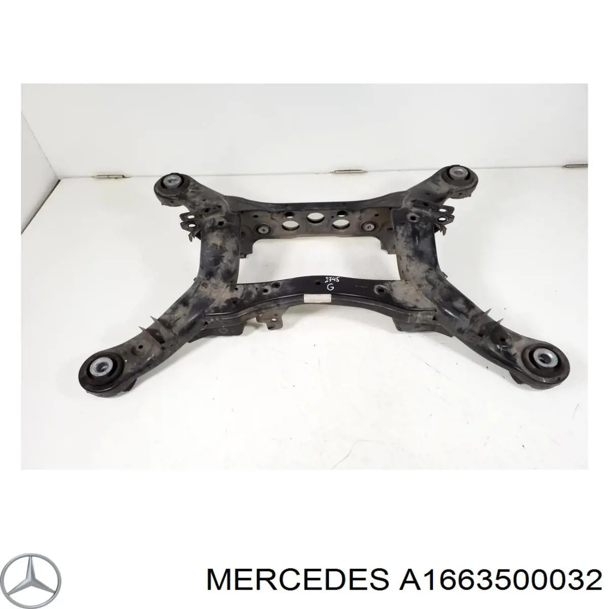 Korpus osi tylnej do Mercedes ML/GLE  W166
