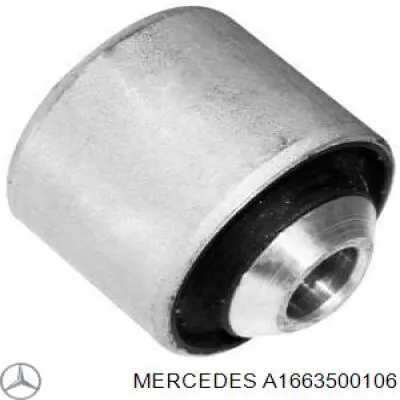 A1663500106 Mercedes Wahacz zawieszenia tylnego górny lewy