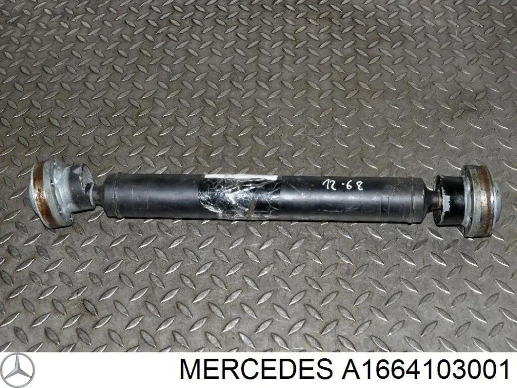 Wał Cardana, do mostu przedniego Mercedes A1664103001 cena, od 155,27 USD
