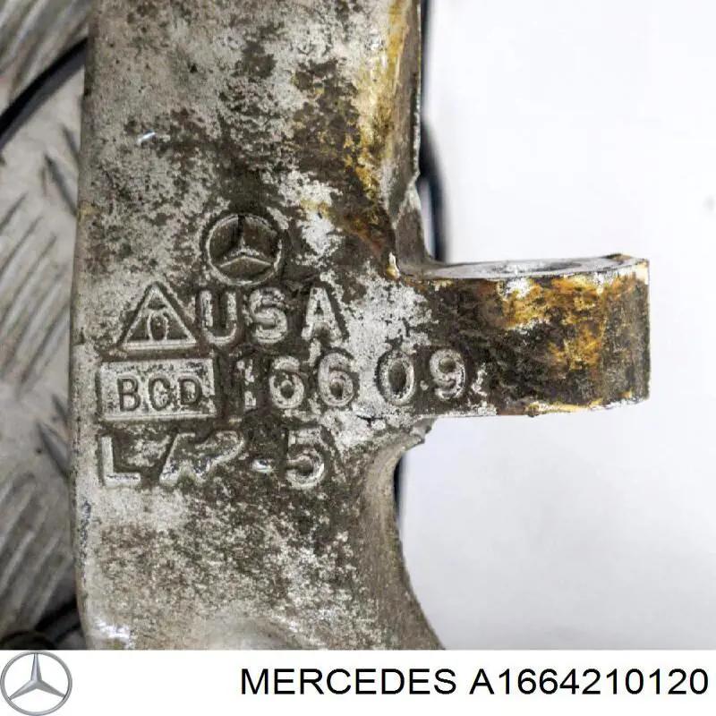 A1664210120 Mercedes Osłona tarczy hamulcowej przedniej lewej
