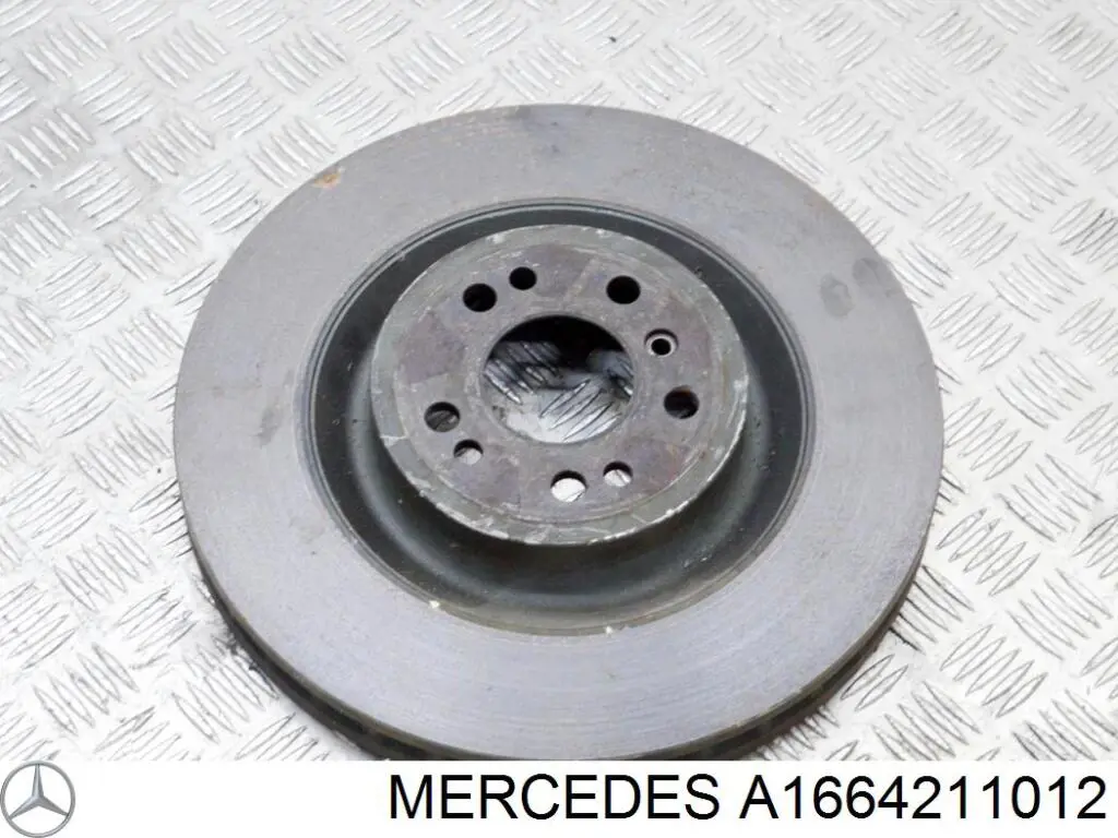 A1664211012 Mercedes Tarcza hamulcowa przednia