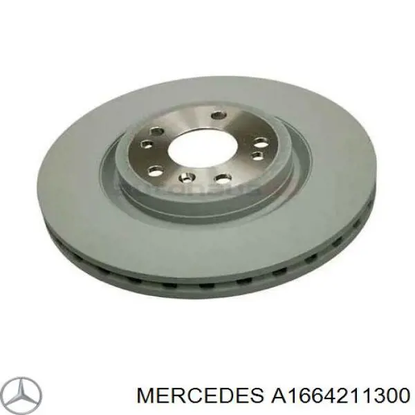 A1664211300 Mercedes Tarcza hamulcowa przednia
