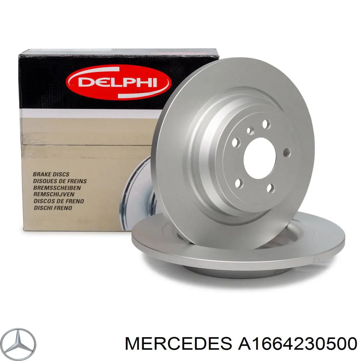 Tarcza hamulcowa tylna Mercedes A1664230500 cena, od 77,93 USD