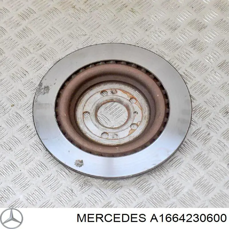 Tarcza hamulcowa tylna Mercedes A1664230600 cena, od 108,64 USD