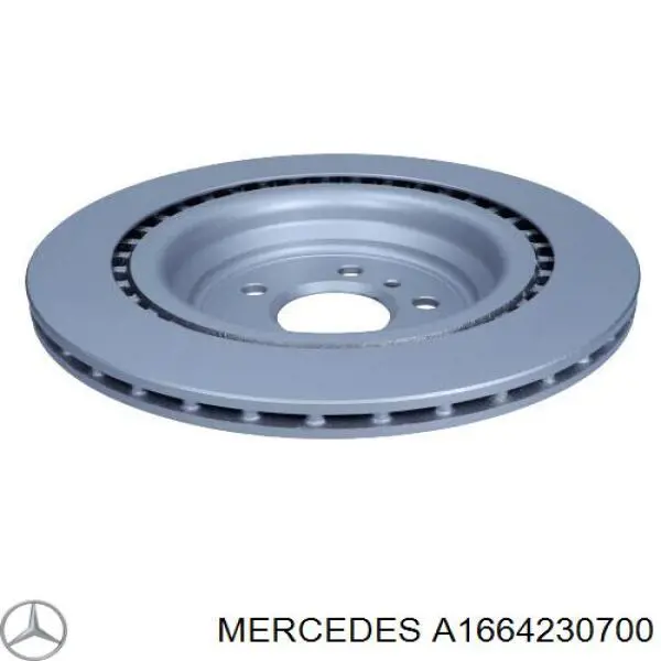 Do koszyka A1664230700 Mercedes Tarcza hamulcowa tylna