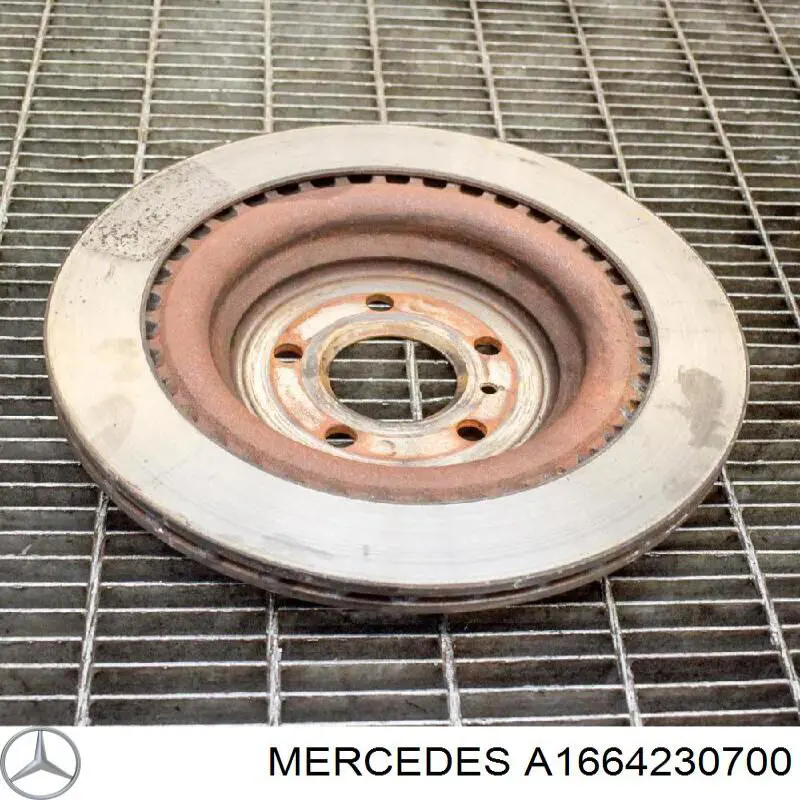 Tarcza hamulcowa tylna Mercedes A1664230700 cena, od 73,23 USD