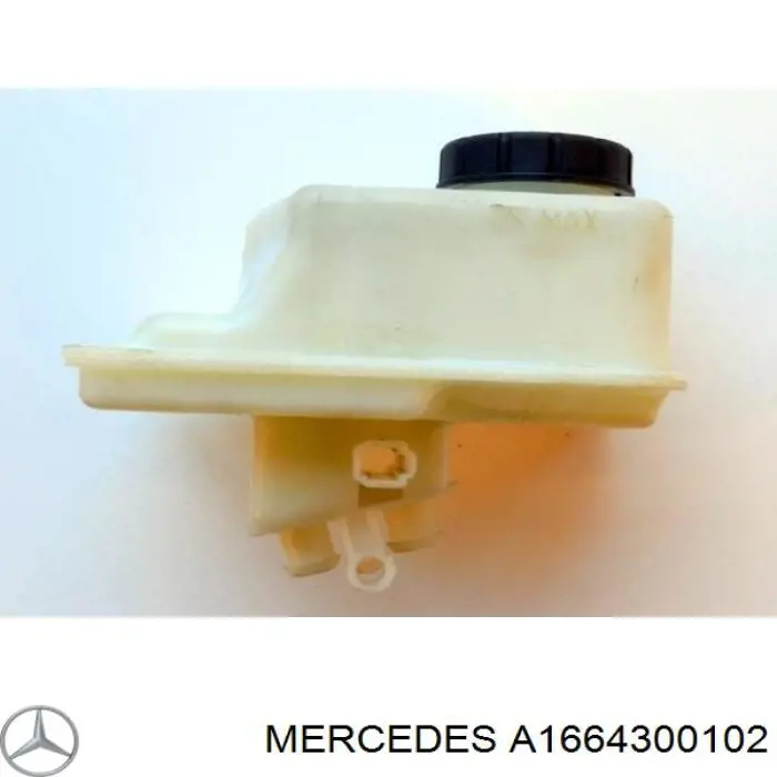 Zbiorniczek głównego cylindra hamulcowego (płynu hamulcowego) Mercedes A1664300102 cena, od 112,84 USD