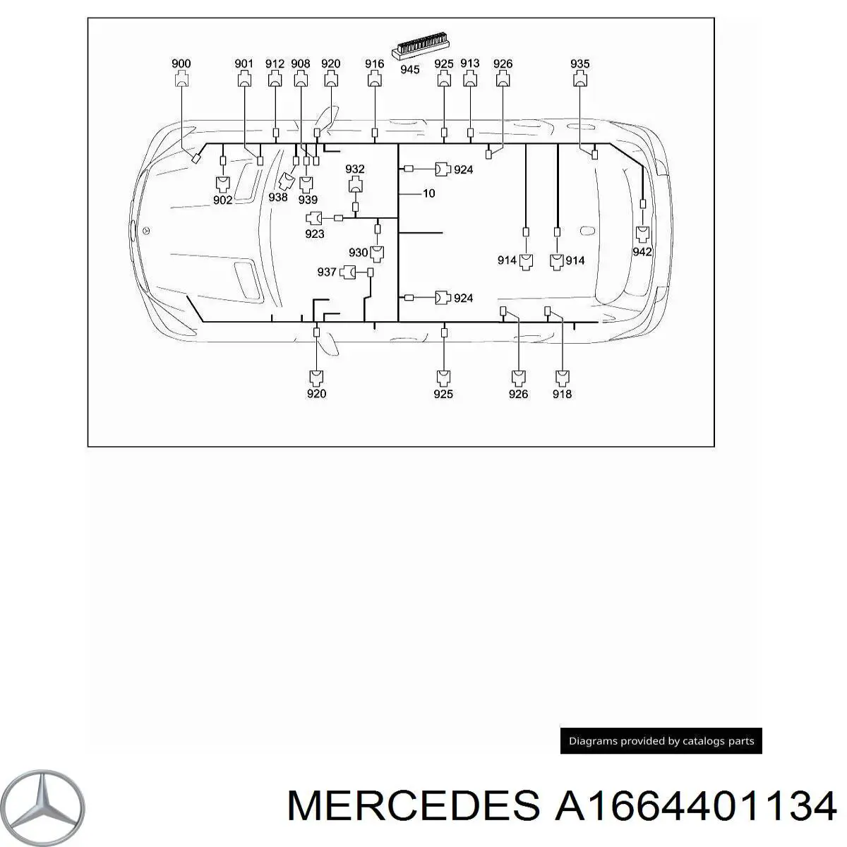 A1664401134 Mercedes 