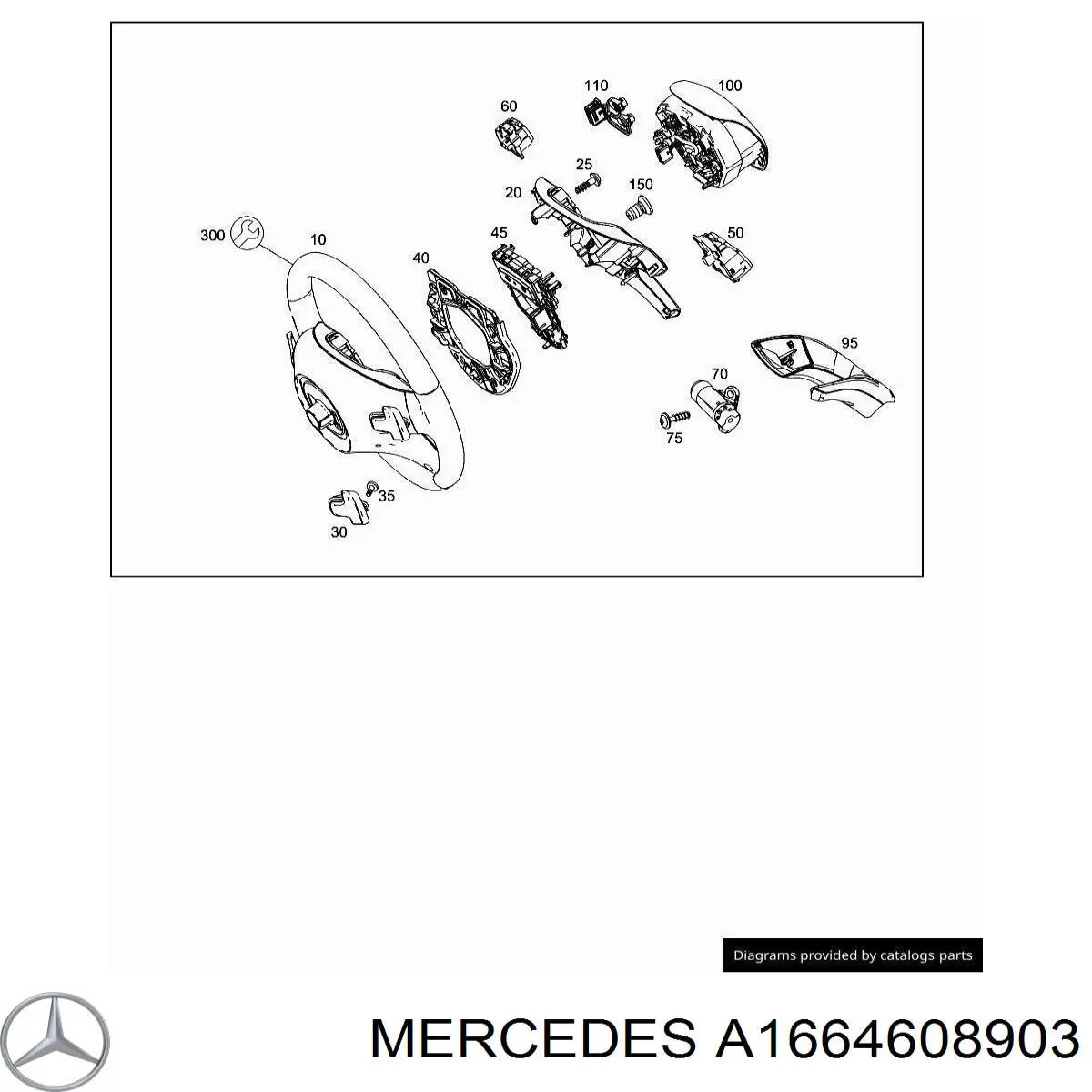 Kierownica do Mercedes ML/GLE  W166