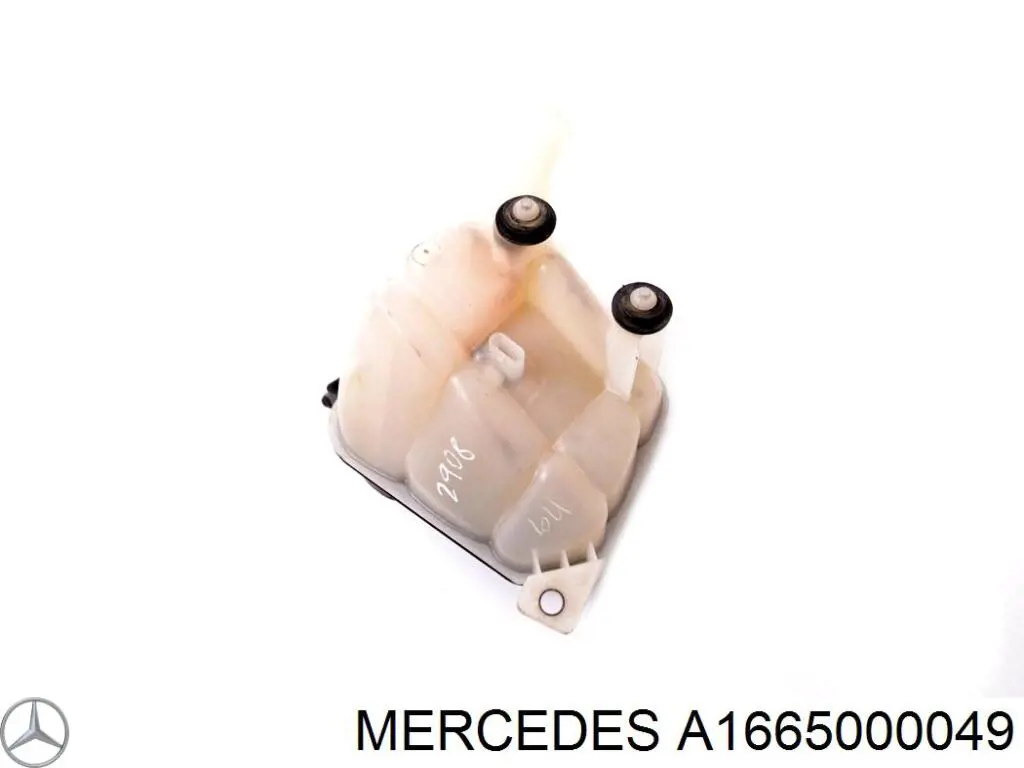 Do koszyka A1665000049 Mercedes Zbiorniczek wyrównawczy układu chłodzenia
