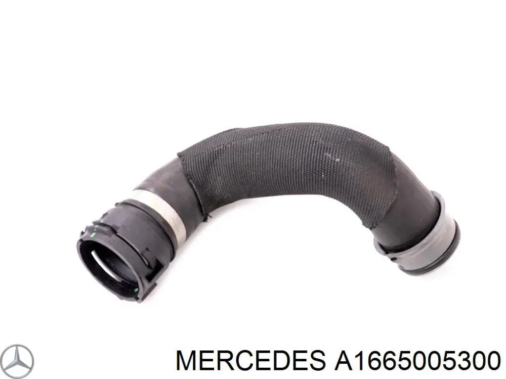 Przewód (króciec) chłodnicy górny Mercedes A1665000975 cena, od 33,42 USD