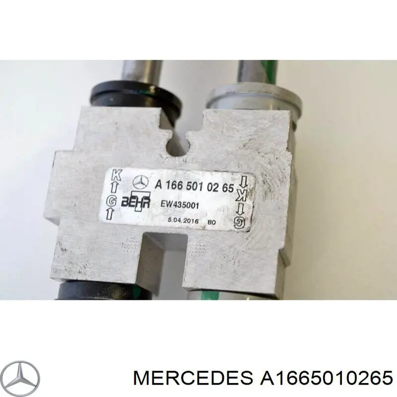A1665010265 Mercedes Termostat układu smarowania silnika