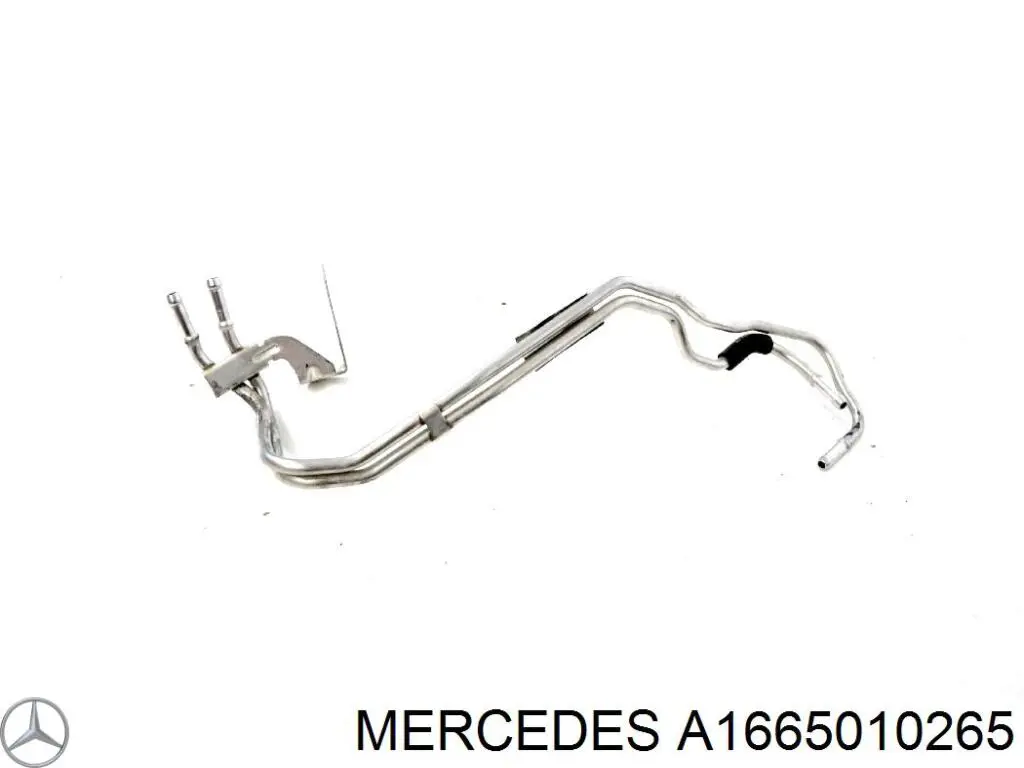 Do koszyka A1665010265 Mercedes Termostat układu smarowania silnika