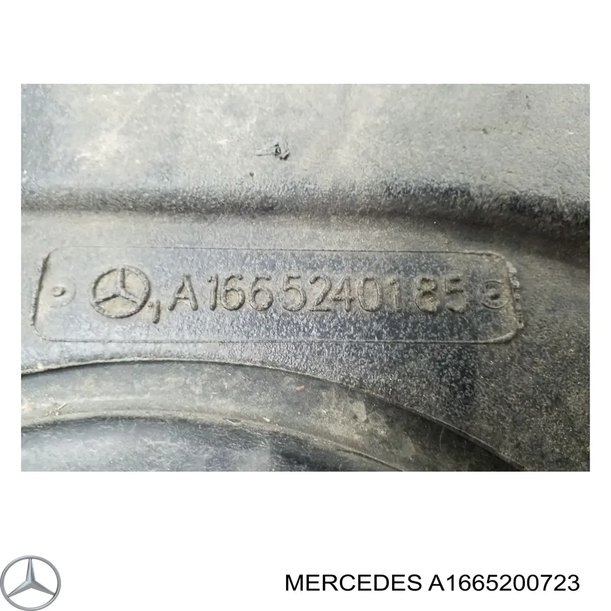 A1665200723 Mercedes Osłona silnika przednia