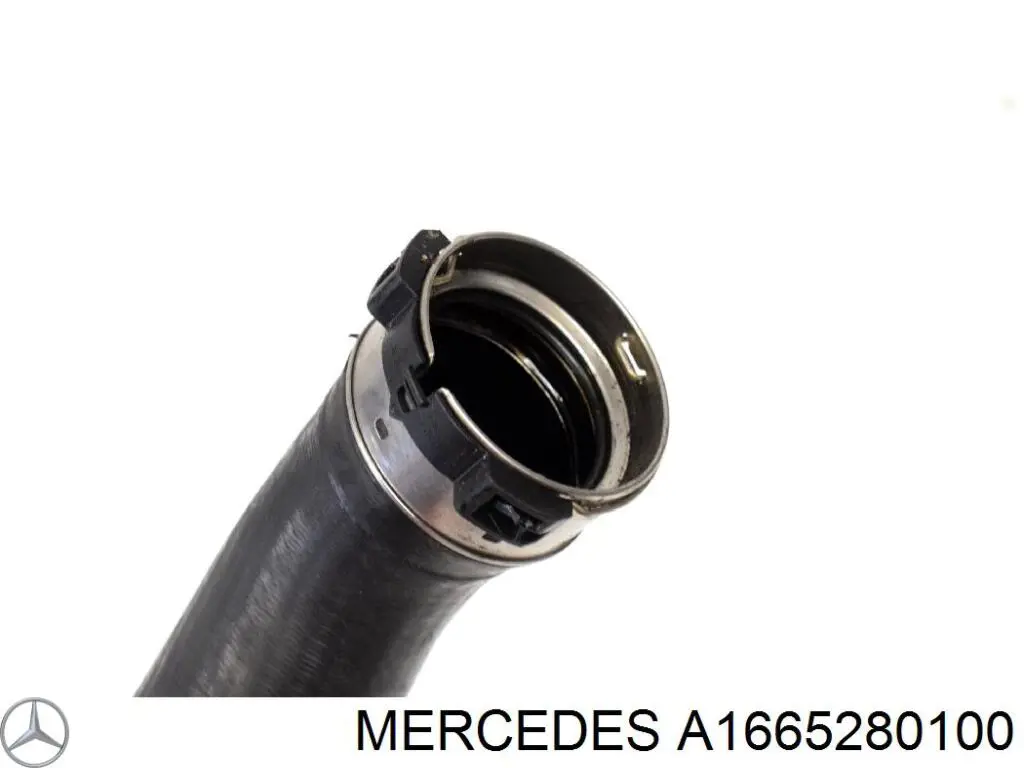 Przewód (króciec) intercoolera Mercedes A1665280100 cena, od 88,01 USD