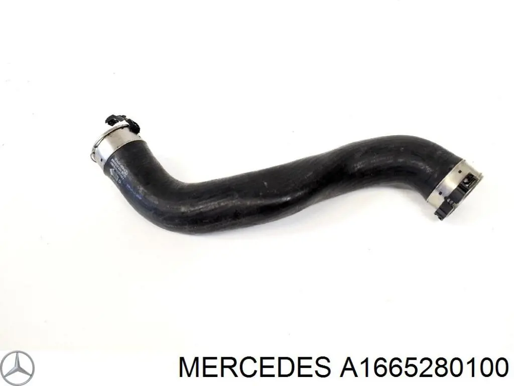 A1665280100 Mercedes Przewód (króciec) intercoolera