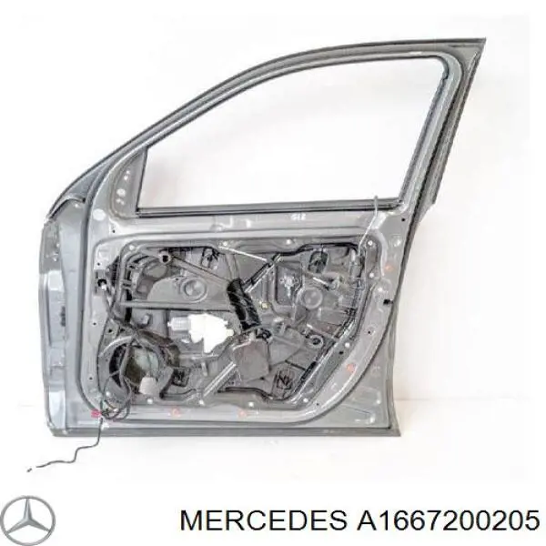 A1667200205 Mercedes Drzwi przednie prawe