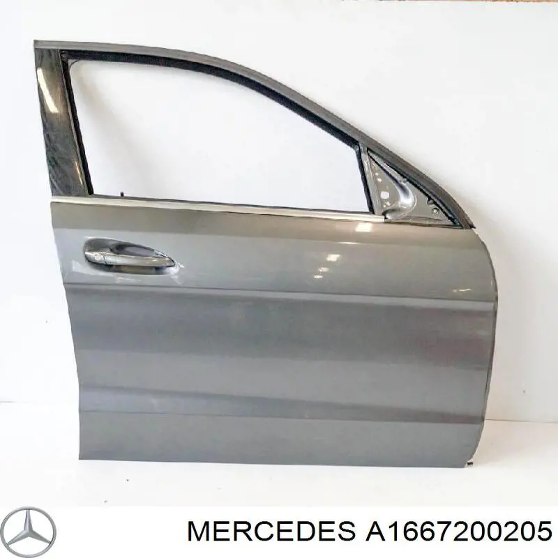 Do koszyka A1667200205 Mercedes Drzwi przednie prawe