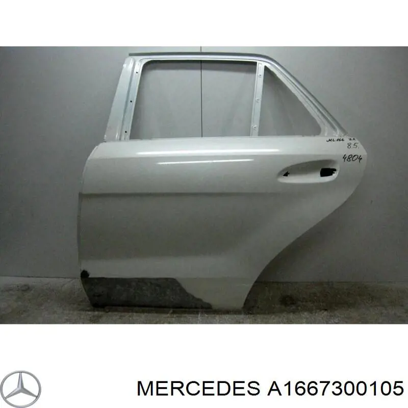 Drzwi tylne lewe do Mercedes ML/GLE  W166