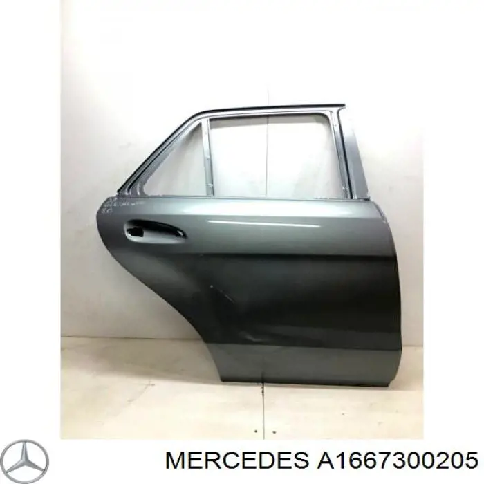 Drzwi tylne prawe Mercedes ML/GLE SUV (W166) (2011 - 2014) cena, od 842,26 USD