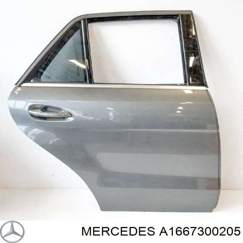 Drzwi tylne prawe do Mercedes ML/GLE  W166
