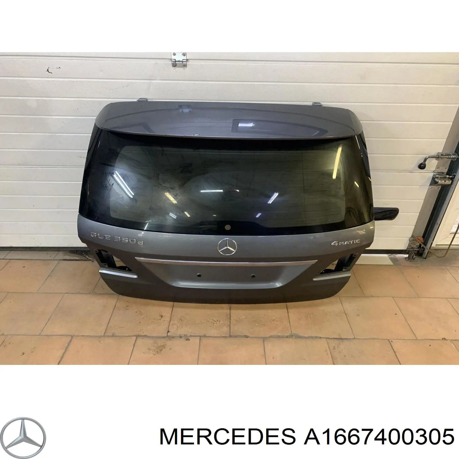 Drzwi tylne (bagażnika 3/5) Mercedes ML/GLE SUV (W166) (2011 - 2014) cena, od 1226,52 USD