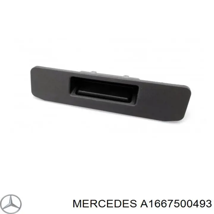 A1667500493 Mercedes Klamka bagażnika (drzwi 3/5 tylnych) zewnętrzna