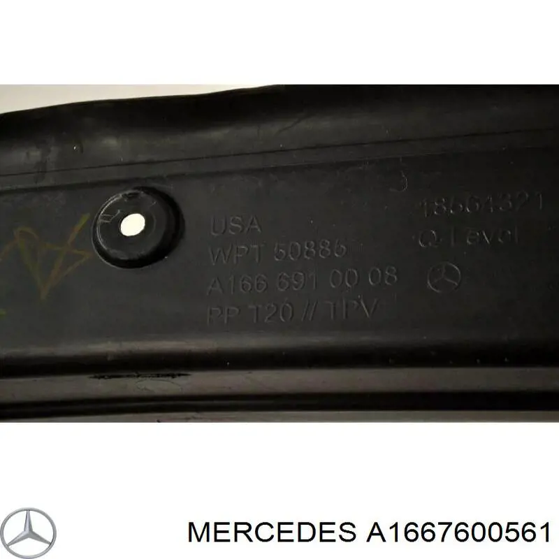 Do koszyka A1667600561 Mercedes 