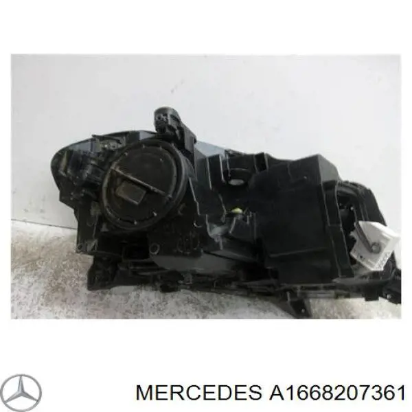 Reflektor lewy Mercedes A1668207361 cena, od 1147,55 USD