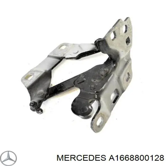 A1668800128 Mercedes Zawias maski lewy