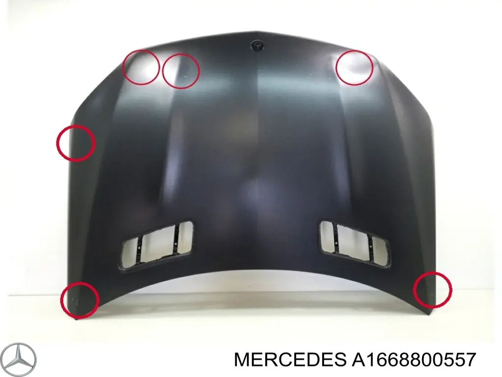 Maska silnika Mercedes A1668800557 cena, od 666,59 USD