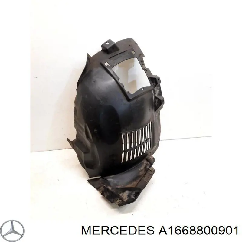 A1668800901 Mercedes Nadkole błotnika przedniego lewe przednie