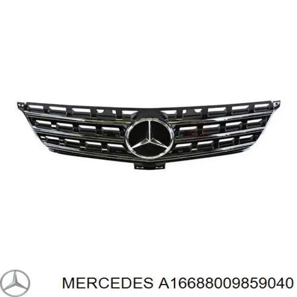 Atrapa chłodnicy Mercedes A16688009859040 cena, od 126,54 USD