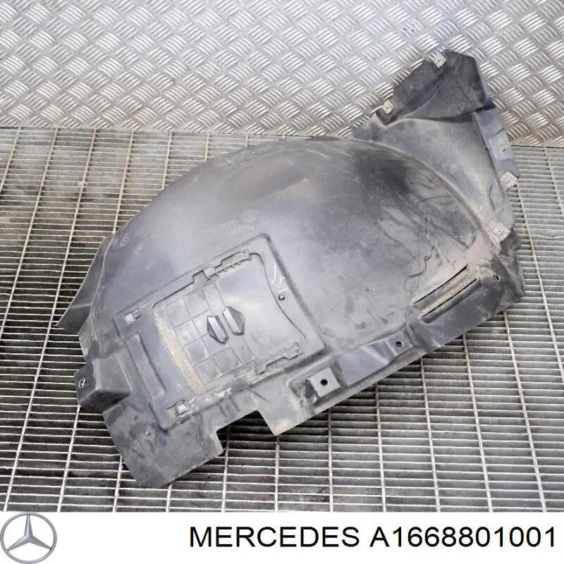 A1668801001 Mercedes Nadkole błotnika przedniego prawe