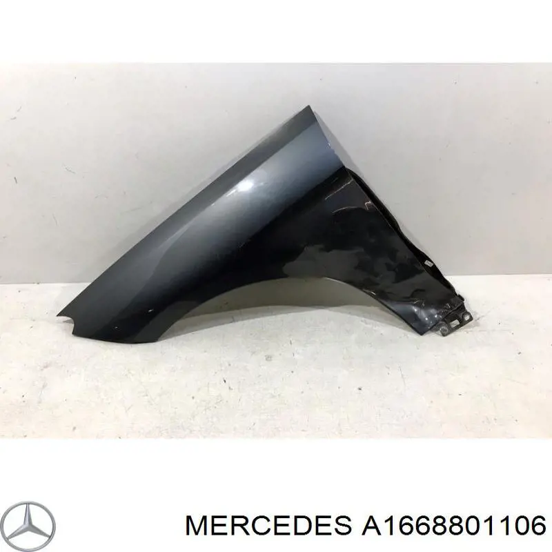 Błotnik przedni lewy Mercedes ML/GLE SUV (W166) (2015 - 2018) cena, od 134,52 USD