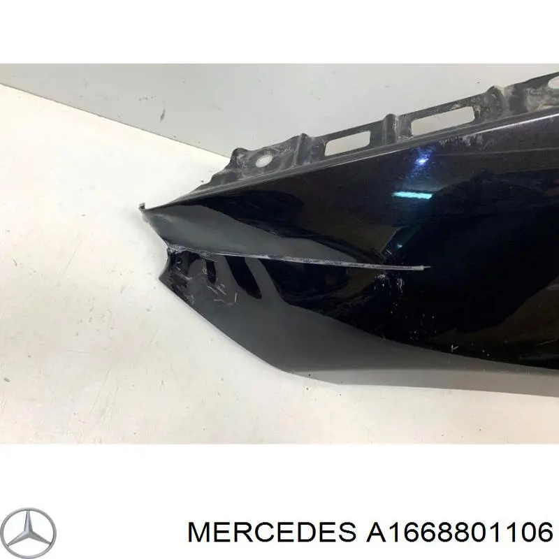 Do koszyka Błotnik przedni lewy Mercedes ML/GLE  W166